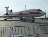 Rządowy samolot Tu-154 ćwiczył nad Dęblinem