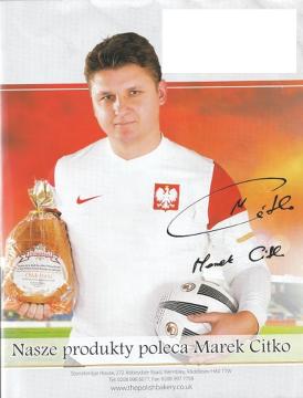 Marek Citko sprzedaje...chleb i bułki!