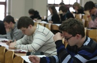 "W świecie matematyki". Licealiści walczą o zwycięstwo w konkursie Politechniki Łódzkiej