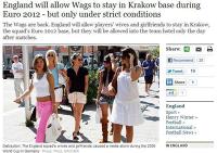 Angielskie WAGs przyjadą do Krakowa