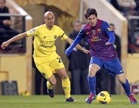 Barcelona coraz dalej od mistrzostwa. Tylko remis z Villarreal (zdjęcia)