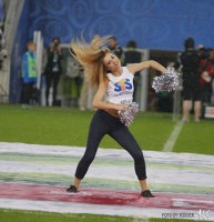 Kolejorz Girls na meczu Lech Poznań - Widzew Łódź [GALERIA]