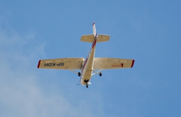 Cessna 152 nad Lublinem