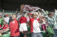 Uczniowie wrocławskich podstawówek uczyli się kibicować przed Euro 2012