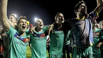 Barca mistrzem Hiszpanii trzeci raz z rzędu! (wideo)