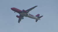 Samolot WizzAir nad os. Czuby