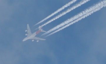 Airbus A 380 - 842 leciał 10 668 metrów nad Lublinem