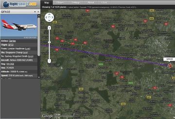 Airbus 388 nad Lublinem i Świdnikiem