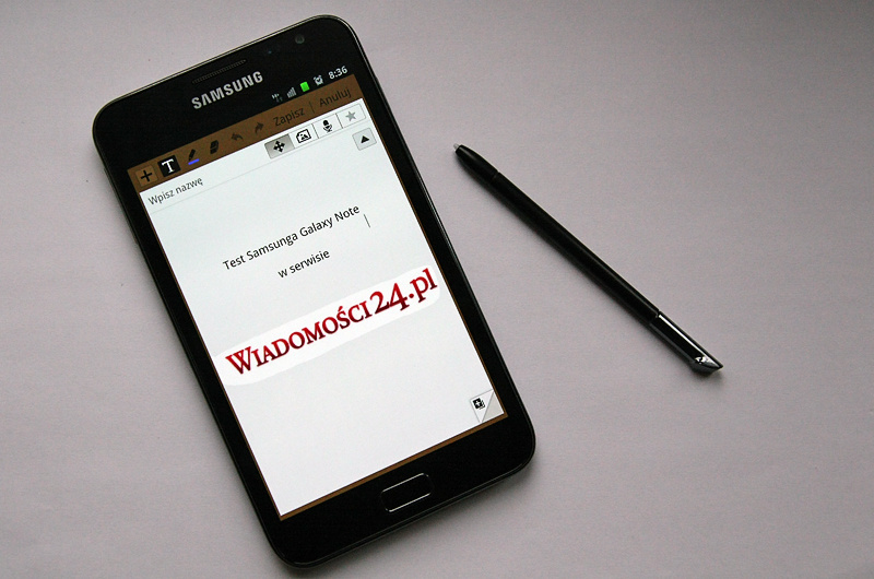 Samsung Galaxy Note. Recenzja tableto-smartfonu