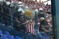 Zadyma podczas derbów Krakowa przy Reymonta (ZDJĘCIA)