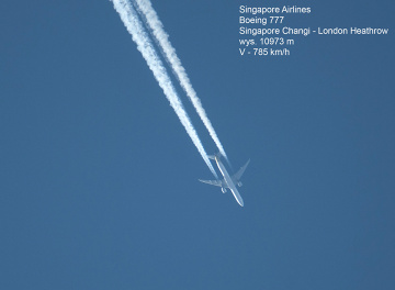 Dwa B 777 w Nowym Roku