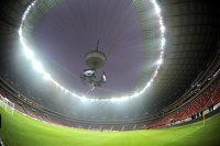 Polacy trenowali po raz pierwszy na Stadionie Narodowym