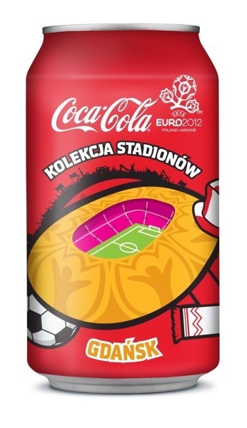 Gdański stadion na puszce Coca-Coli!